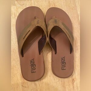 Flojos Men's Brown Sandals